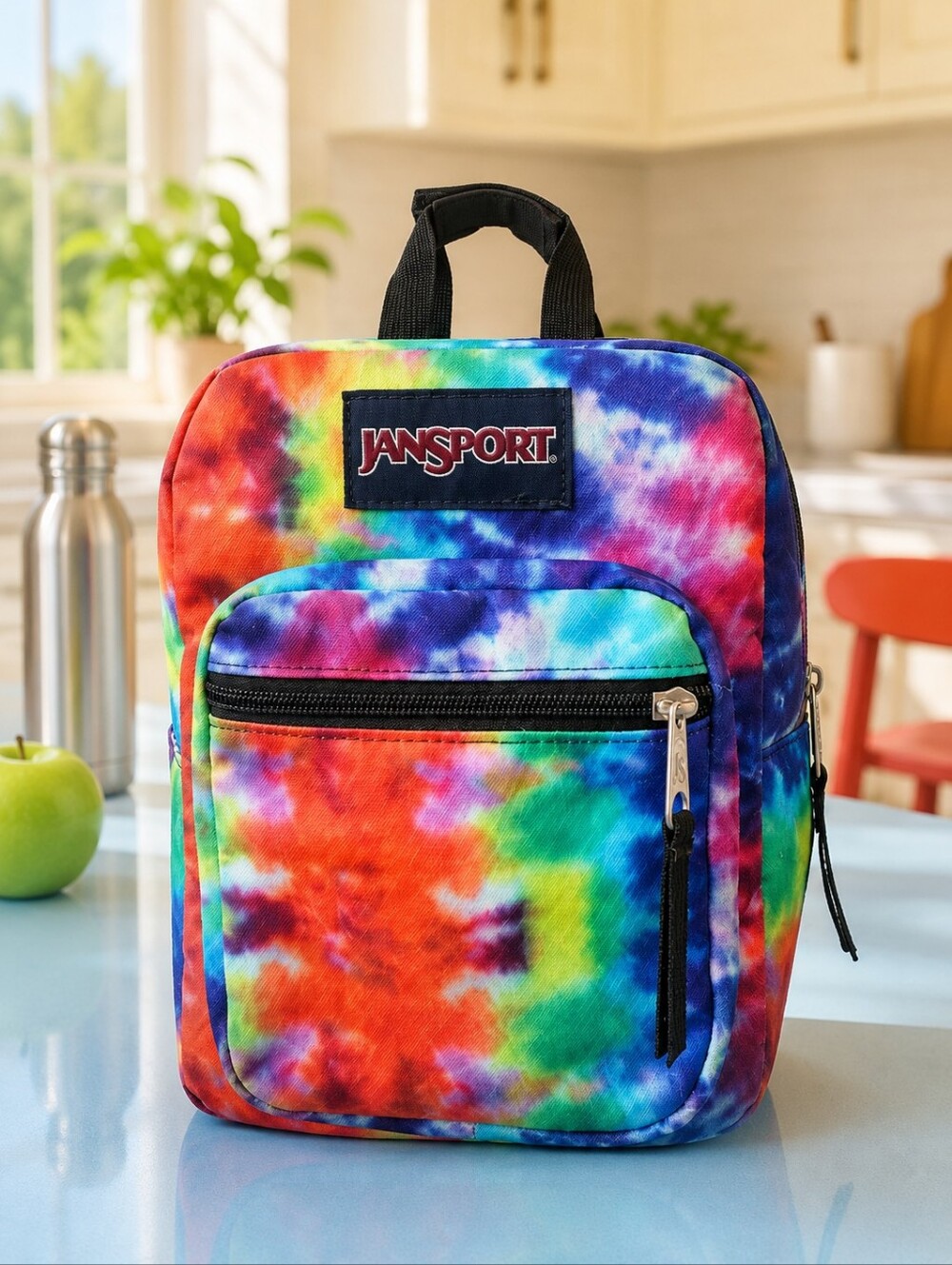 JanSport Big Break Hippie Days Tie Dye Insulated Lunch Bag 8L